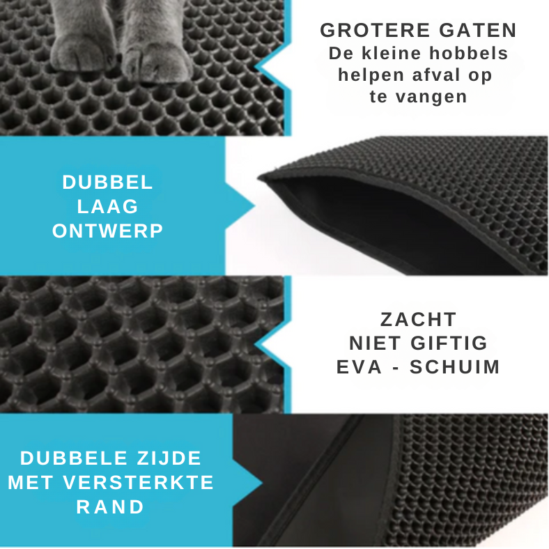 CatClean™ - Mat met opvangzak