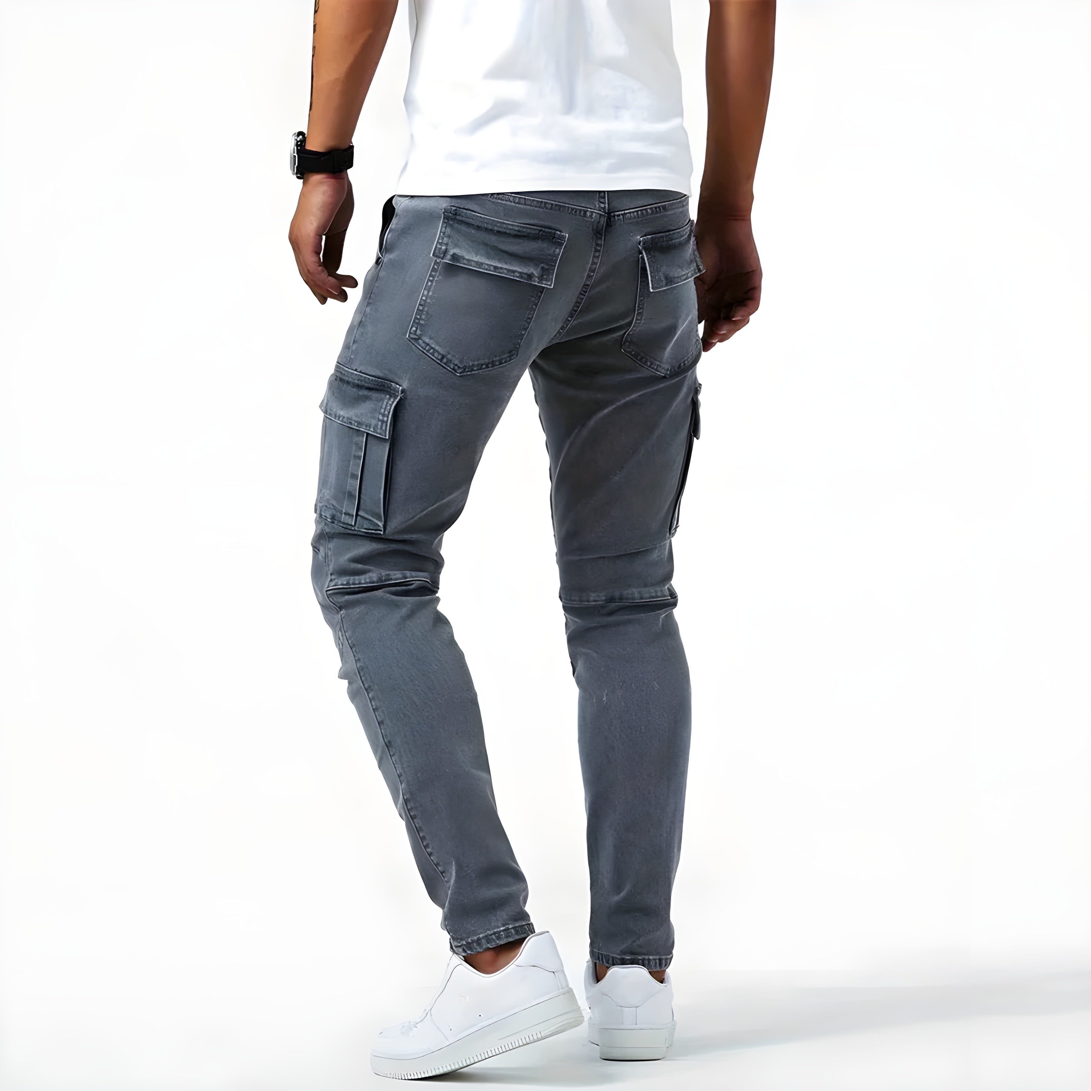 Zayn – Stretch Denim Cargobroek