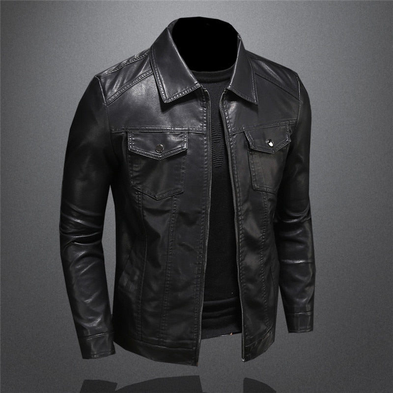 Giano - Stoere Leren Jacket